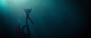 Person standing pole water arms - cinematography free wallpaper