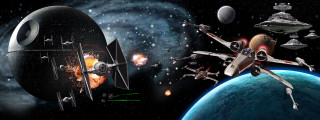 Star wars spaceship star destroyer - scene free wallpaper