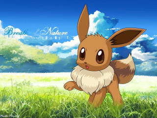 Cartoon character field grass clouds - eamon everall free wallpaper