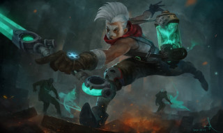 Character sword glowing light video - epsylon point free wallpaper