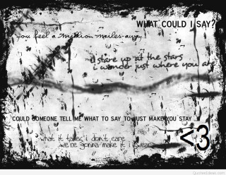 Paper message stars baretree silhouette - cam sykes free wallpaper