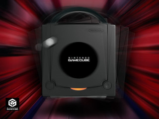 Black video game console red - ƒ 1. free wallpaper