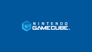 Blue background nintendo gamecube white - a white logo free wallpaper