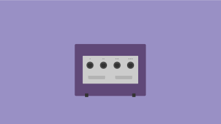 Purple white toaster purple background - a black dot free wallpaper