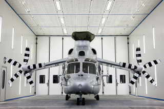 Helicopter hangar parked checkered flag - a helicopter free wallpaper