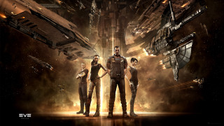 Group people sci fi spaceship - a sci free wallpaper