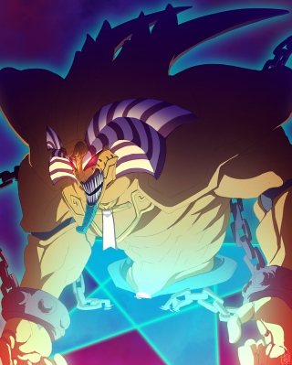 Cartoon character large head sword - a large head free wallpaper for mobile