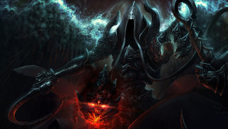Demonic demon huge head huge - a demonic demon free wallpaper