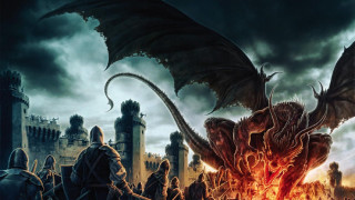 People fire dragon castle background - a dragon free wallpaper for desktop