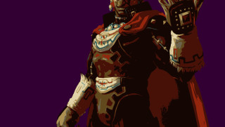 Man red suit cell phone - a cell free wallpaper