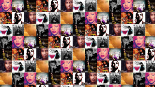 Woman hair colors makeup wig - free aesthetic wallpaper for desktop