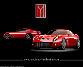 Red sports car black sports - conroy maddox free wallpaper