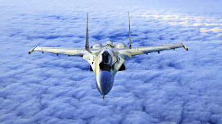 Fighter jet flying sky above 6 - the wing free wallpaper