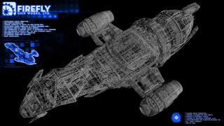 Spaceship black background blue light - deconstructivism free wallpaper