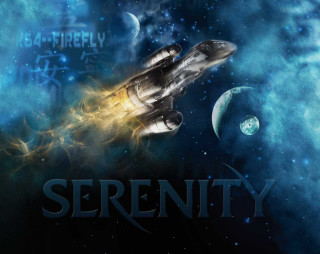 Spaceship flying sky caption serenity - adam szentpétery free wallpaper