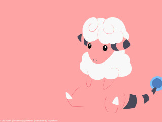 Sheep blue ball pink background - a sheep free wallpaper