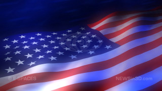 Flag closeup blurry background blue - a blurry background free wallpaper