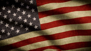 American flag shadow black background 2 - a shadow free wallpaper
