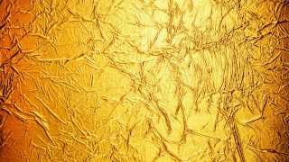 Gold surface closeup pattern lines - an abstract painting free wallpaper