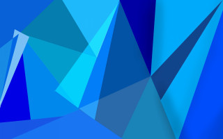 Blue abstract background triangles lines 2 - a cubist painting free wallpaper