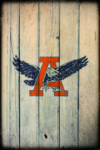 Wooden sign eagle letter a - free retro wallpaper for mobile