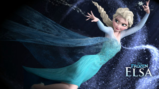 Frozen princess flying aurora galaxy - princess free wallpaper
