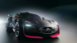 Futuristic car bright pink interior 2 - a futuristic car free wallpaper
