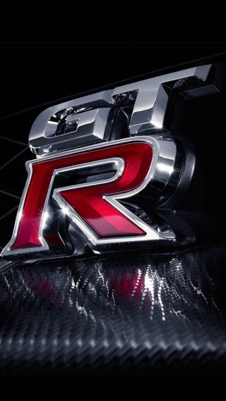 Close up car letters dark - typographic free wallpaper for mobile