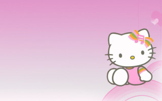 Hello kitty pink wallpaper bow - kitty wallpaper free wallpaper