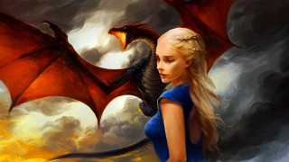 Woman dragon shoulder dragon shoulder 2 - free fantasy wallpaper