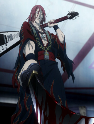 Man sword chain red cape - his neck free wallpaper for mobile