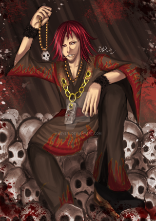 Man red hair sitting pile - a gun free wallpaper for mobile