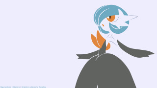 Woman blue hair orange eyes - a blue hair free wallpaper