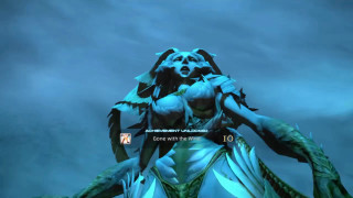 Woman demon body head image - epsylon point free wallpaper