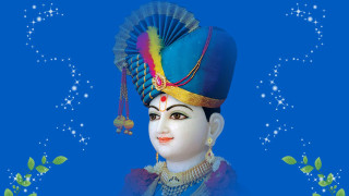 Statue blue hat blue background - bholekar srihari free wallpaper