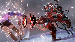 Animated characters fighting video game - the background and a man free wallpaper