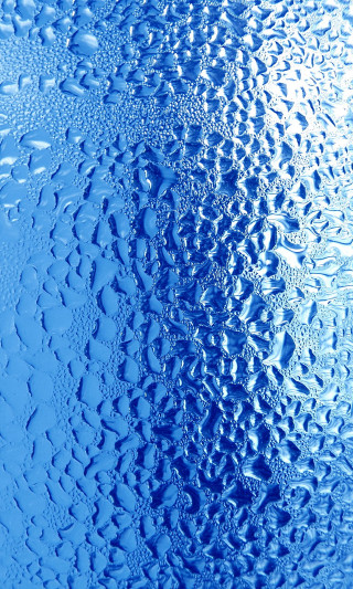 Blue background water drops sky 3 - free rain wallpaper for mobile