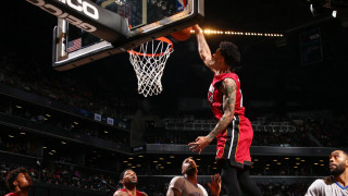 Man dunking basketball game players - harlem renaissance free wallpaper