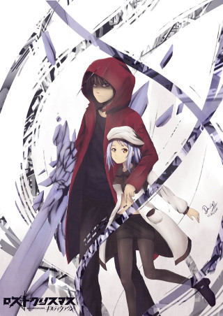 Anime couple clock tower red - ufotable free wallpaper for mobile