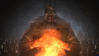 Bearded man holding fireball dark - a beard and a beard holding free wallpaper