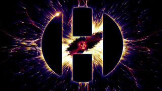 Dark background bird starburst center - doc hammer free wallpaper