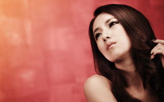 Feidanxu longhair posing eyesclosed portrait - fei danxu free wallpaper