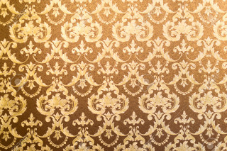 Brown white wall pattern clock - side and a clock free wallpaper