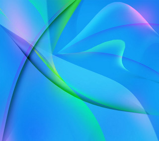 Blue green abstract background curved - geometric abstract art free wallpaper for tablet