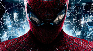 Spider man city cityscape background 2 - alton tobey free wallpaper
