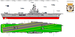 Large ship green line red - a drawing free wallpaper