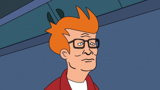 Cartoon redhair glasses bluebackground sad - sad free wallpaper