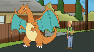 Man cartoon dragon street house - pokemon free wallpaper
