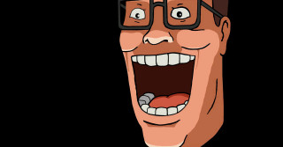 Man glasses smile laughing looking - his mouth open free wallpaper