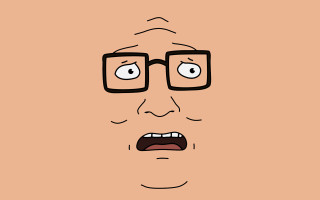Man surprised glasses expression face - expression free wallpaper